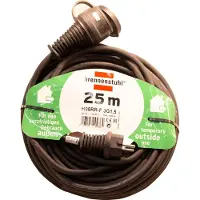 Brennenstuhl Verlengsnoer voor buiten 25 meter | 3x 1.5 mm² | Zwart |