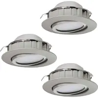 Eglo Led plafondspot Pineda Round (3x) set van 3
