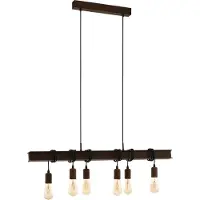 Eglo Townshend Hanglamp 101 cm - Roestbruin