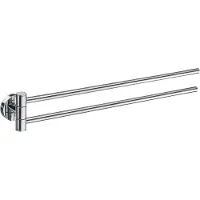 Smedbo Handdoekhouder Home Zwenkbaar 44x4,8 cm Chroom