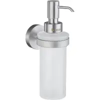 Smedbo Zeepdispenser Home 8,4x8,4x18 cm Mat Chroom