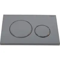 Geberit Sigma 20 bedieningsplaat kleuren:plaat-ring-knop Chroom-Matchroom-Chroom