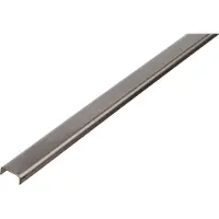 GAH Alberts U-profiel 10x20x10x1,5 mm RVS 100 cm