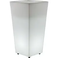 Newgarden Bloempot Melisa - Wit - 30x30x58cm