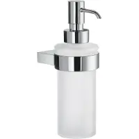 Smedbo Air Zeepdispenser Chroom & Matglas - Accessoires, Zeep accessoires, Zeepdispensers - 7391447045925