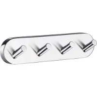 Smedbo Handdoekhouder Home Viervoudig 17,8x4 cm Chroom