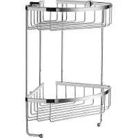Smedbo Douchekorf Sideline Dubbel 19,5x19,5 cm Chroom
