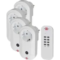 Brennenstuhl Comfort-Line 1507050 Stopcontactset Draadloos Binnen 1000 W