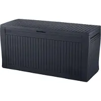 Keter Comfy opbergbox, 270 liter, grafietgrijs, 255167