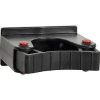 Habo Steelklem 20-30mm - Zwart - Set van 2 stuks