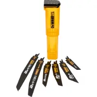 DeWalt Reciprozaagbladenset BiM (6x)