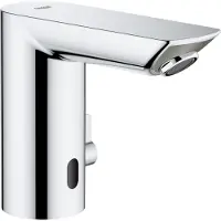 GROHE Bau Cosmopolitan wastafelkraan - opbouw - met sensor - op batterij - zonder waste - chroom 36451000