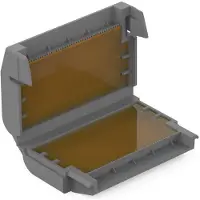 Wago Gelbox Junction Box Grijs 33 x 17 x 52 mm