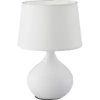 TRIO Tafellamp Martin 29cm wit