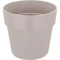 Elho bloempot b.for original rond 25cm warm grijs - 25 x 25 x 23.2 cm