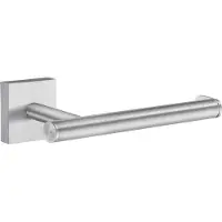 Smedbo House Toiletrolhouder Recht Zonder Klep - Mat Chroom - Messing - Accessoires, Toilet accessoires, Toiletrolhouders - 7391447086355