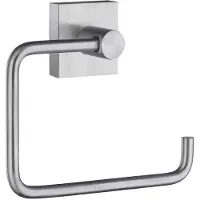 Smedbo House Toiletrolhouder Zonder Klep Mat-chroom - Messing - Accessoires, Toilet accessoires, Toiletrolhouders - 7391447039740
