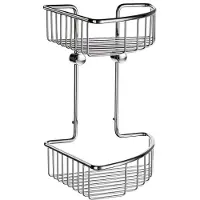 Smedbo Douchekorf Sideline Dubbel 20,7x20,7 cm Chroom