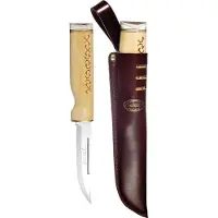 Marttiini Wild Reindeer 11 Pailakka 542014 Stainless, Curly Birch, vaststaand mes