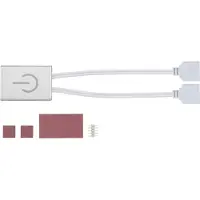Paulmann 70975 70975 Touchswitch 144 W (max) Metaal (l x b x h) 4.3 x 4.3 x 0.85 cm Piece 1 stuk(s)