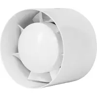 Europlast Kunststof buisventilator Ø100 mm met timer - EK100T