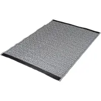 Bo Camp - Urban Outdoor - Chill mat - Kingston - Beach - Zwart/wit