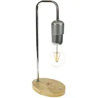 United Entertainment Magnetisch Zwevende Lamp met Eiken Voet