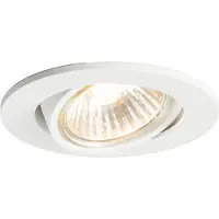 QAZQA Smart inbouwspot wit kantelbaar incl. wifi GU10 - Cisco
