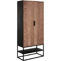 DTP Home Cosmo wandkast teakhout 80x40x180cm