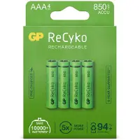 GP AAA ReCyko oplaadbaar 850 mAh