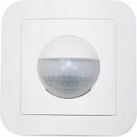 B.E.G. PIR Bewegingssensor | Wand Inbouw (stucwerk) IP20 10m Wit | 92616