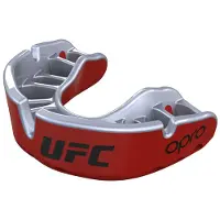 Opro UFC Gold Gen4 Mouthguard Red Metal/Silver - Opro OP1500 - Maat Junior