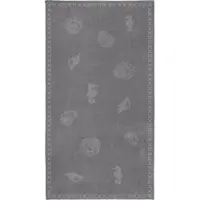 Seahorse Strandlaken Shells Grey 100x200