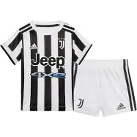 Adidas Juventus Heimtrikot - 21/22 - Schwarz/Weiß - - 68 - Fußballset
