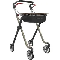 Rehasense Binnenhuis Rollator Space Met Dienblad En Tasje
