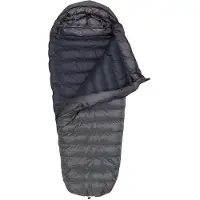 Western Mountaineering - Sequoia MF - Donzen slaapzak 180 cm, zwart/grijs