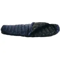 Western Mountaineering - TerraLite - Donzen slaapzak 180 cm, zwart/blauw