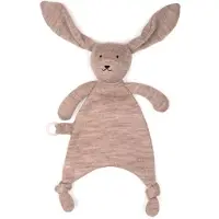 Smallstuff - Fishbone Cudling Cloth Merion Wool - Soft Rose Rabbit