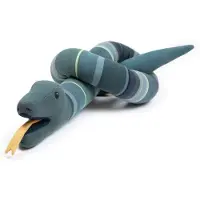 Smallstuff Knuffel - Slang - 230 cm - Groen/Blauw - - OneSize - Knuffels