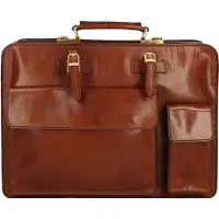 The bridge Story Uomo aktetas leer 42 cm bruin
