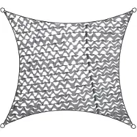 Living Outdoor Camouflagenet Driehoek Antraciet 360x360x360 cm