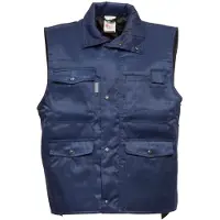 Havep 5056 Bodywarmer beaver Marine maat S heren
