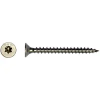 Pgb-Europe pgb-fasteners Universele Spaanplaatschroef RVS A2 VK-T Deeldraad verzonken kop Ø 5,0x40 TX25 | 200 st | PGWVTVA00005000403