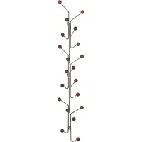 Maze Bill Kapstok Verticaal Groen / Walnoot Bruin - Haken en hangers Berk Green - 501508