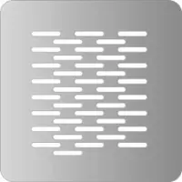 Plieger Miro RVS douche renovatie deksel bi 100x100mm bu 125x125mm 01100100