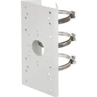 Hikvision DS-1275ZJ-SUS, paalmontagebeugel met klemmen