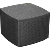 A Forged Tool – Rotan opbergtafel 54x54x39.5cm