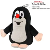 Warmies Mol - Zwart/Wit Warmteknuffel