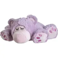 Warmies Sleepy Bear - Lila Warmteknuffel