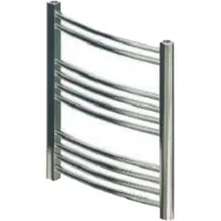Eastbrook Wendover gebogen handdoekradiator 75x60cm 250W chroom